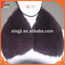 Fox Fur / Leather Jacket Fur Collar